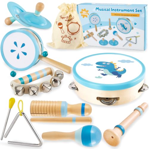 HERSITY Musikspielzeug für Kleinkinder, Percussion Instrumente Kinder