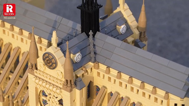 Amazon.com: Reobrix Architecture Notre-Dame de Paris Building Set