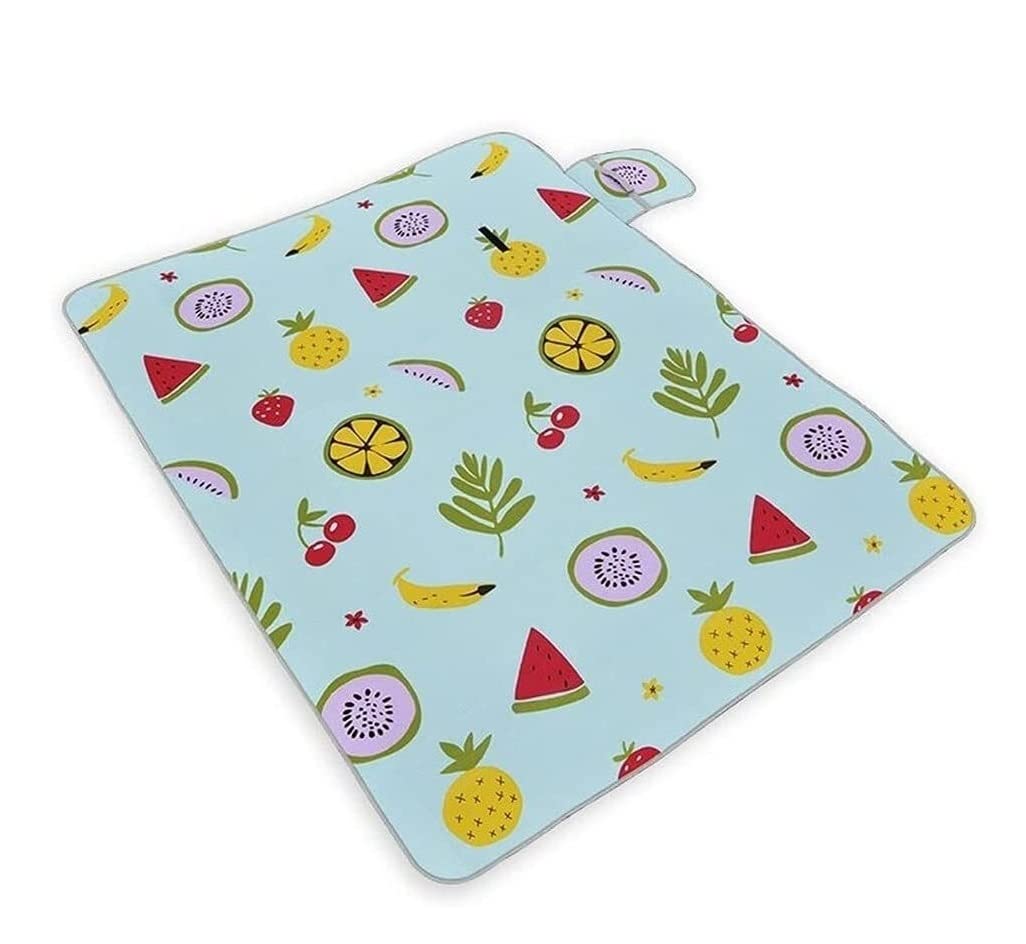 CVdrtyED Picnic Blanket Outdoor Portable Picnic Blanket,Camping Blankets Compact Foldable Beach Mat for Park Hiking Travel Outdoor Mat(A,78.8inx78.8in)