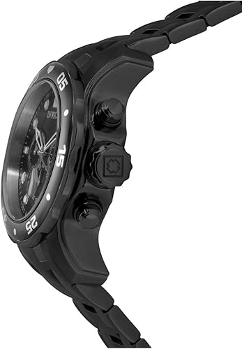 Miniatura 3 de Invicta Pro Diver - Reloj cronógrafo de cuarzo con correa de acero inoxidable color plateado modelo 26 0073