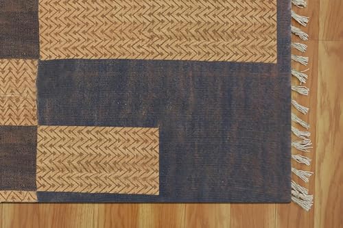 Tapis bohemien en coton lavable pour une ambiance cosy de chambre et salon - 8