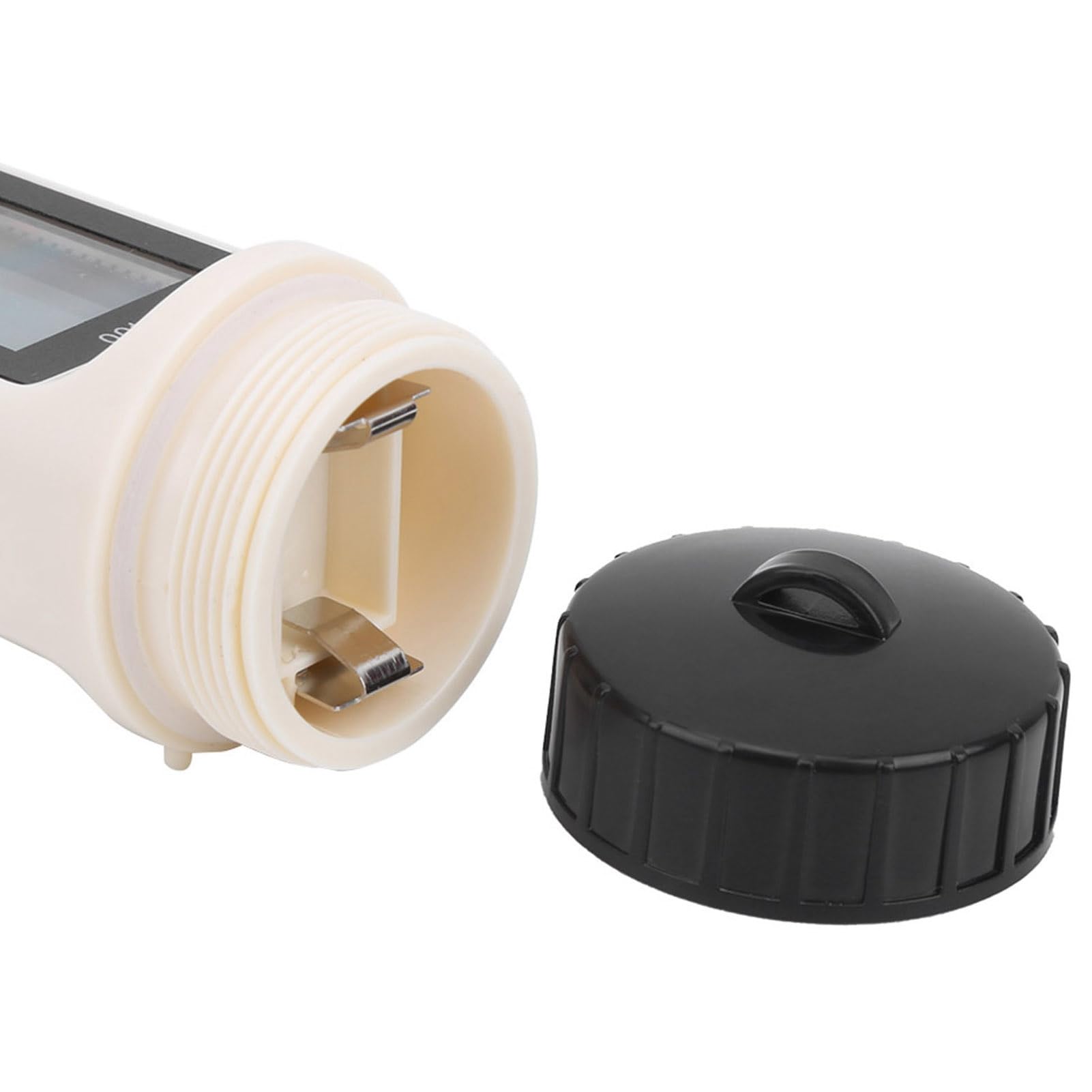 Testeur multifonctionnel de moniteur de qualité de l'eau, testeur de température portable 4 en 1 PH ORP H2, affichage numérique LCD, testeur d'eau idéal pour piscine/eau