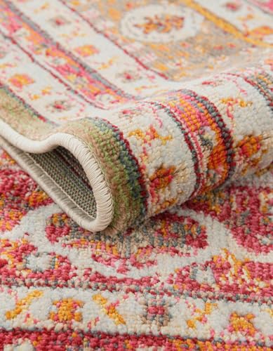 Tapete runner de 2 x 8 pies de Rugs.com verde miniatura 6