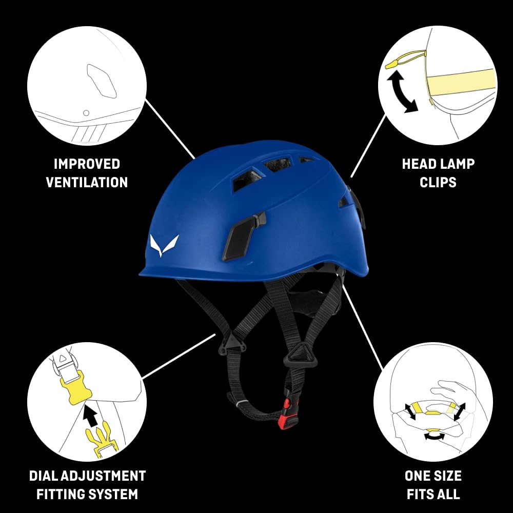 SALEWA, Kask Aria, szary, S/M