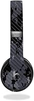 Vista 87 de MightySkins - Skin de fibra de carbono para cámara Blink XT para exteriores, chips dorados, acabado de fibra de carbono texturizado, protector