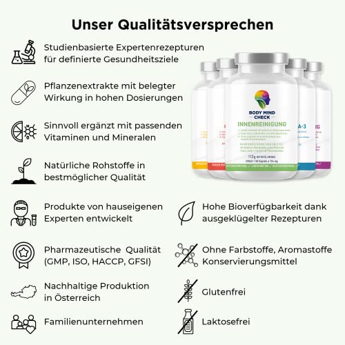 GEISTESBLITZ - natürliche Konzentrations Tabletten zum Lernen und Arbeiten - 120 Brain Booster Focus Kapseln hochdosiert - Focus Booster Gedächtnis Tabletten - Nootropic Gehirn Gedächtniskapseln