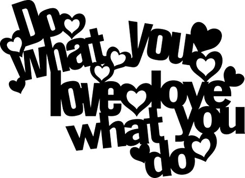 Marabu - Scritta Stencil What do You Love, 30 x 30...