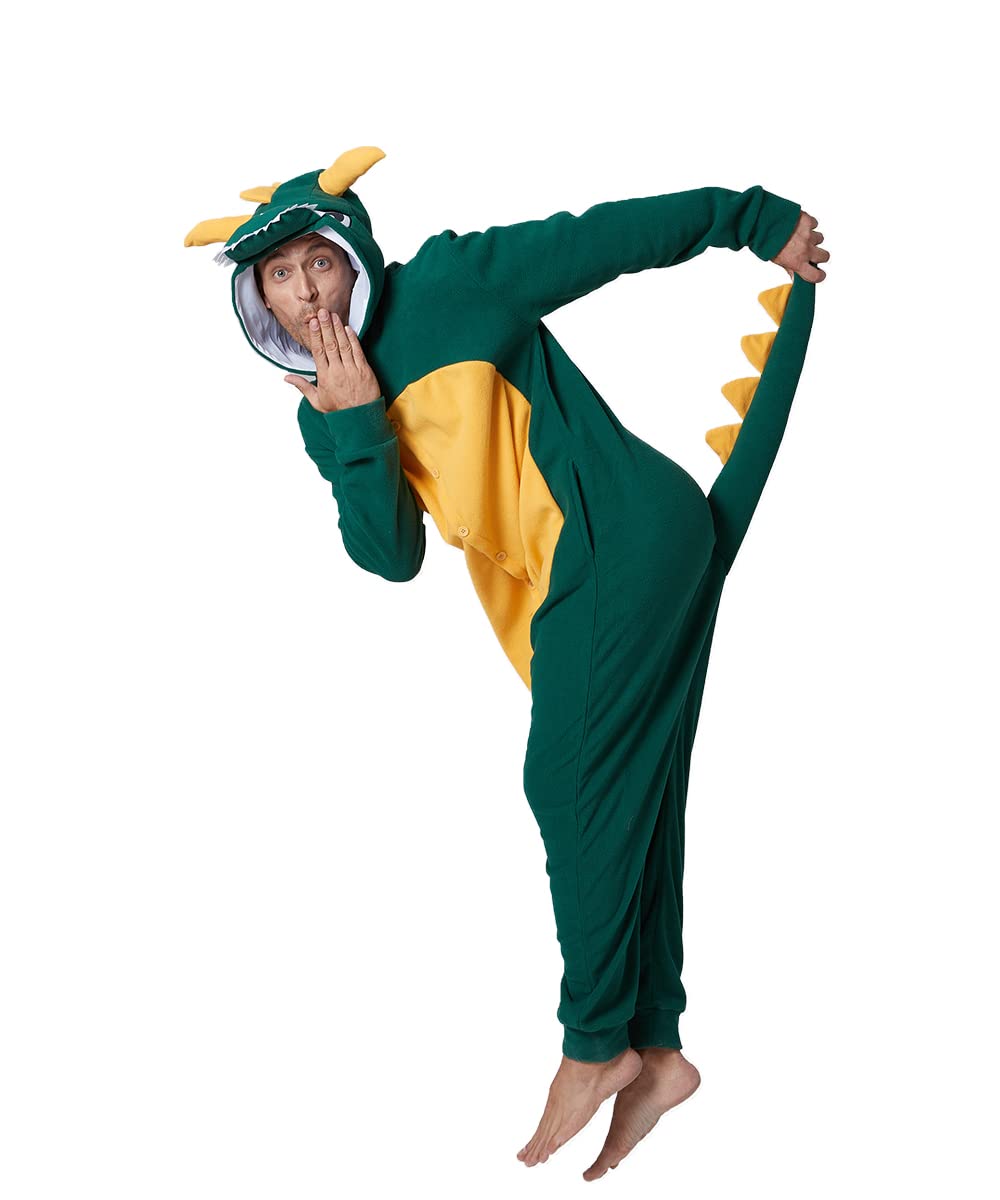 Lahoem Animal Dragón Pijama Unisex Adulto Ropa de Dormir de Hombre Mujer