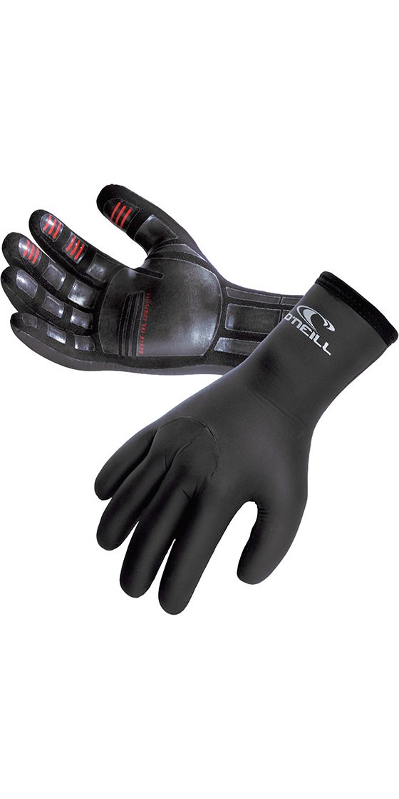 O'Neill Wetsuits uniseks 3 mm O'Neill 3 mm epickie rękawiczki, czarne, M