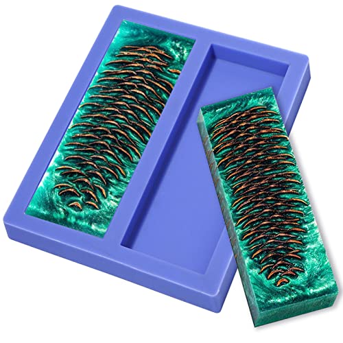 Kamehame Silicone Knife Scale Mold, Casting Resin Knife Handle Scales