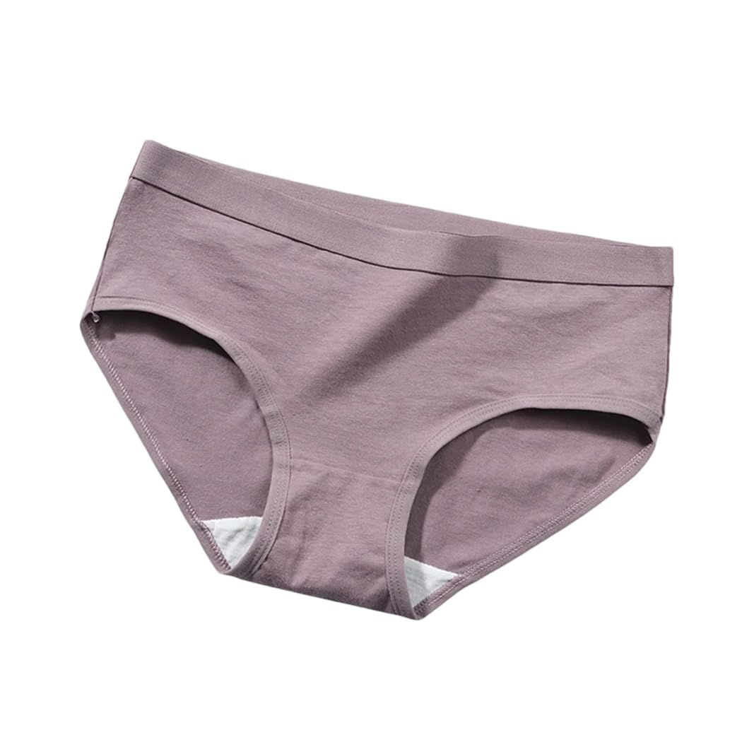 Biancheria intima da donna in cotone tinta unita mutandine slip casual comode mutande