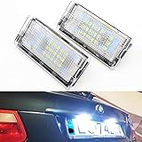 Xinctai LED License Plate Light Compatible with 1998-2005 BMW E46 4D 4-Door Sedan 5D Touring 3 Series 318i, 320i, 323i, 325i xi, 328i, 330i, 330xi