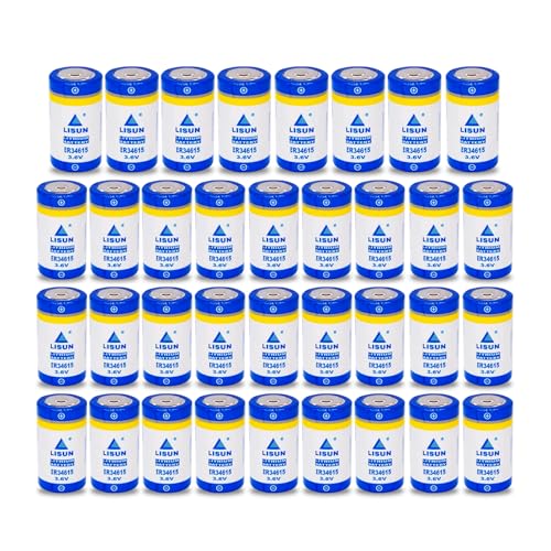 HDSBFCWYGG <- 35pcs -> ER34615 3.6v 19000mah Size D Battery for LISUN Multipurpose PLC Programmer