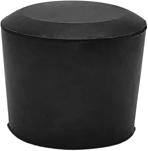 Miniatura 51 de Flyshop 4 tapas redondas de goma de 1.772 in para patas de silla, protectores de suelo, antideslizantes y reducción de ruido, calcetines duraderos