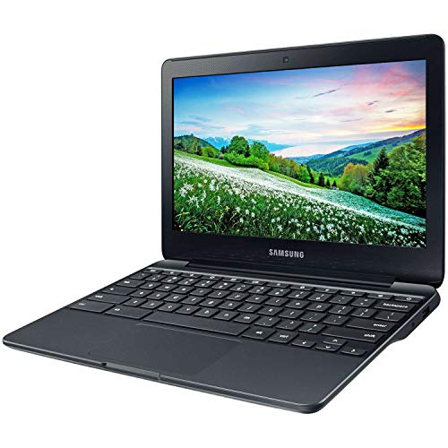 Image of Samsung Chromebook 3 XE501C13-K02US, Intel Dual-Core Celeron N3060, 11.6 inch HD, 4GB DDR3, 32GB eMMC, Night Charcoal