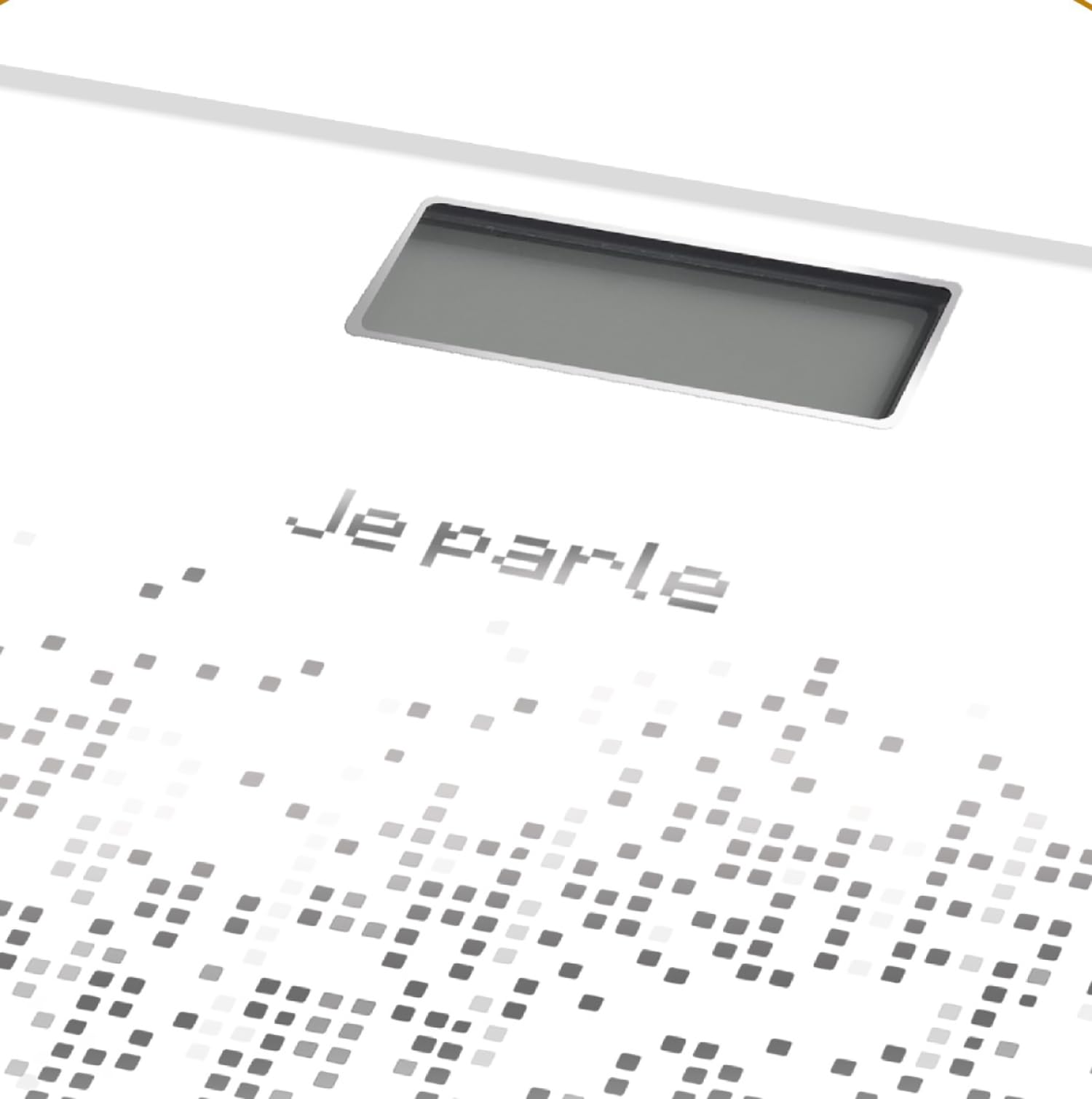 LITTLE BALANCE 8445 Voice 180, Bilancia pesapersone elettronica vocale, multilingue, 180 kg/100 g, Bianco