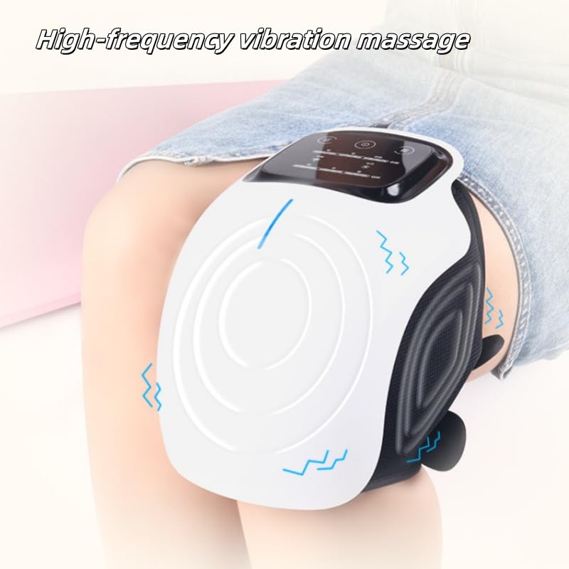 CuPiLo Knee Massager With Heat - Rechargeable Knee Support For Knee