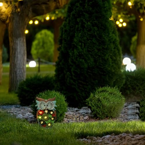 Veilleuse décorative LED hibou avec étanchéité renforcée pour extérieur - 3