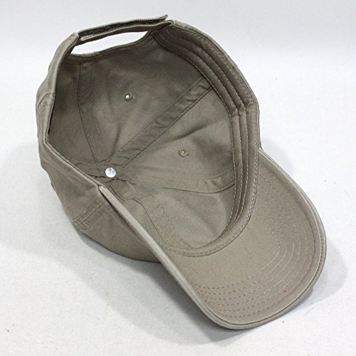 Image of Classic Washed Cotton Baseball Cap - Vintage Adjustable Dad Hat, Curved Bill for Men Women, Outdoor Everyday Wear