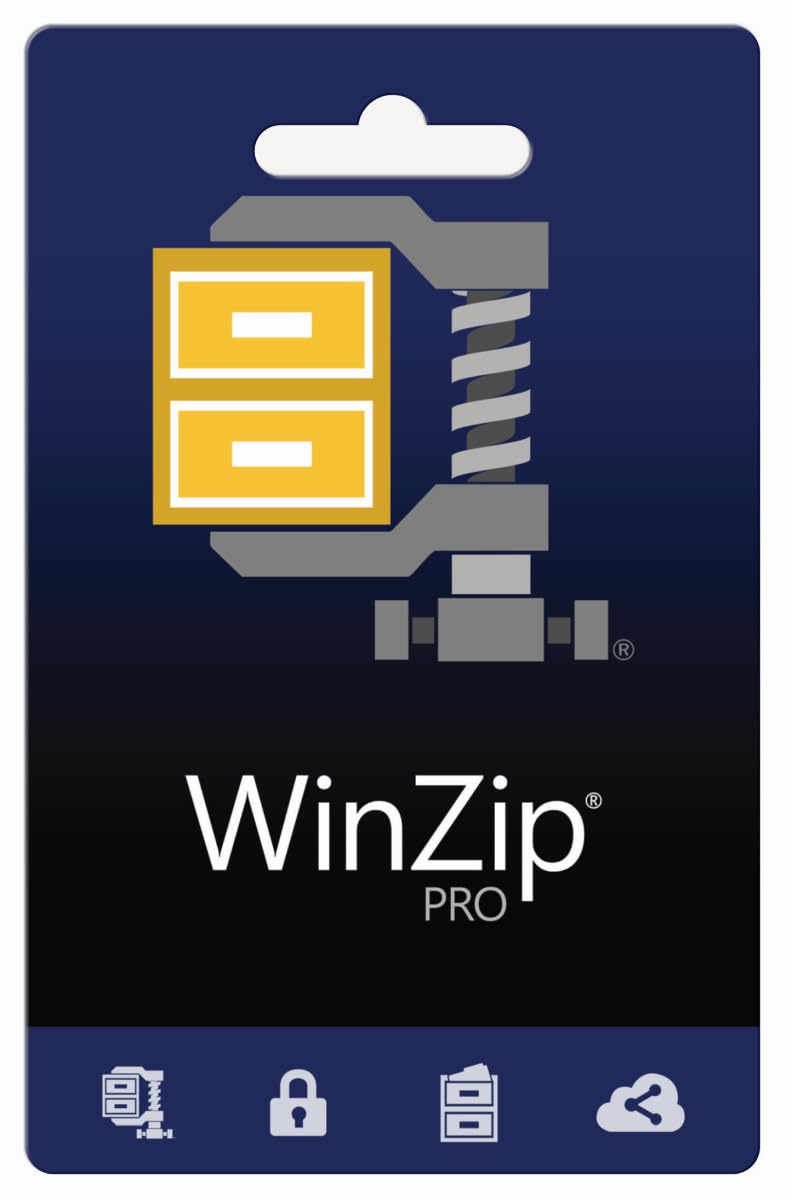 WinZip 30 PRO *1-PC / Dauerlizenz* Windows - Deutsch / ML #PKC | Dateien Entpacken, Packen+Sichern, Komprimieren, Verschlüsseln / ProductKeyCard / KEIN Datenträger