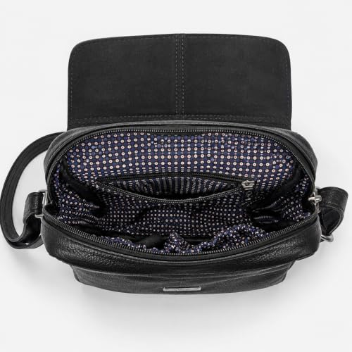 Image of Allen Cooper Premium Leather Sling Bag for Men | Crossbody Messenger Bag with Adjustable Shoulder Strap | Travel Organizer Shoulder Bag for Daily Use, Office & Outdoor Carry