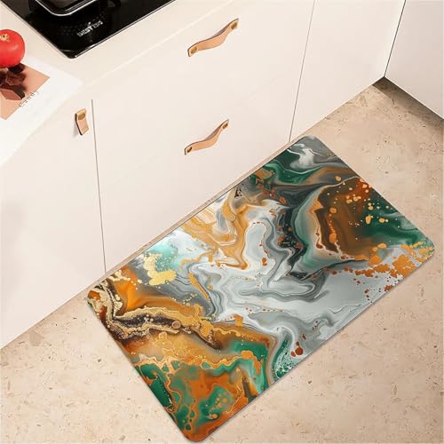 Tapis en terre de diatomées effet marbre de haute qualité esthétique