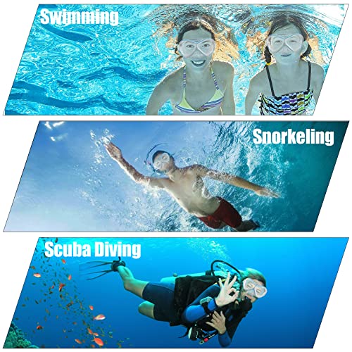 HIKOTEY Occhiali da immersione per bambini