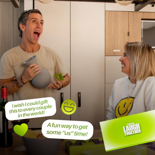 Image of Why Don't We Laugh Together? - Card Games for Couples with 200 Cards: Talents, Games, Trivia | Fun Date Night Game for 2 Players | Couples Board Games