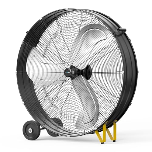High Velocity 36 Industrial Drum Fan 3-Speed