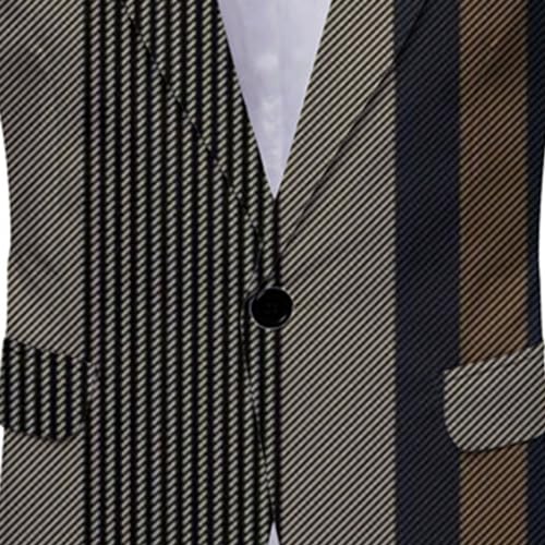 Mens Plaid Casual Suit Printed Blazer Men’s Suit Plaid Classic Blazer Lightweight Daily Business Mens Jacket3