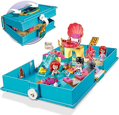 Amazon レゴ Lego ディズニープリンセス アリエルのプリンセスブック ブロック おもちゃ