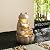 Glitzhome Outdoor Fountains and Waterfalls Zen-Style Frog Water Fountain with LED & Pump, Patio Water Fountain Yard Fountain 2 Tier Floor Waterfall for Backyard Lawn Garden Porch 22" H, Sand Beige