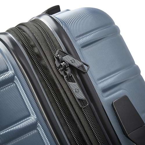 Image of Samsonite Omni 2 Hardside Expandable Luggage with Spinner Wheels, Slate Blue, 2-Piece Set (Carry-on /Medium), Omni 2 Hardside Expandable Luggage With Spinner Wheels