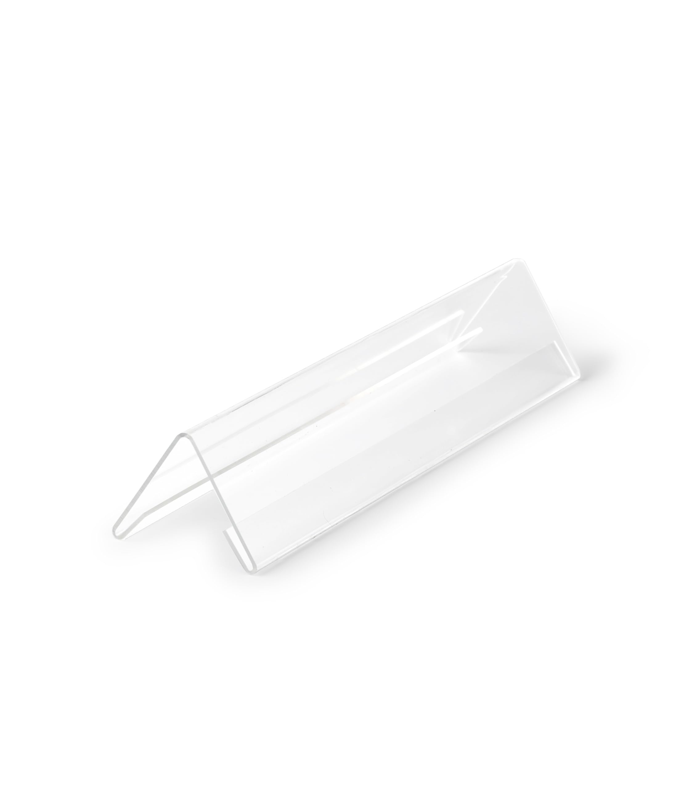 Ferauax pack of 10 2mm Thickness (8 Inch Width x 2.25 Inch Height) (20.32 cm x 5.7 cm) Table name plate for office desk – Set of Blank Nameplates for Office, Business, Conference Rooms, or Classrooms 1