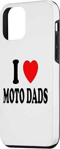 Miniatura 2 de iPhone 12 mini I Heart (Love) Moto Dads Motorcycle Dirt Bike Motocross Case