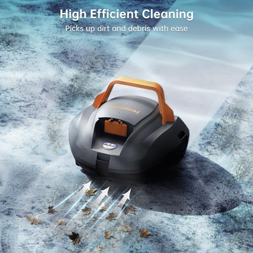 Robotic Pool Cleaner with Wall Climbing