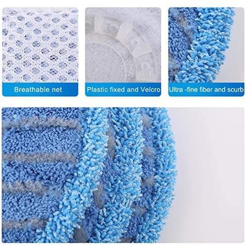 Image of AIR U+ 6 Pack Steam Mop Replacement Pads for Shark Steam & Scrub Mop