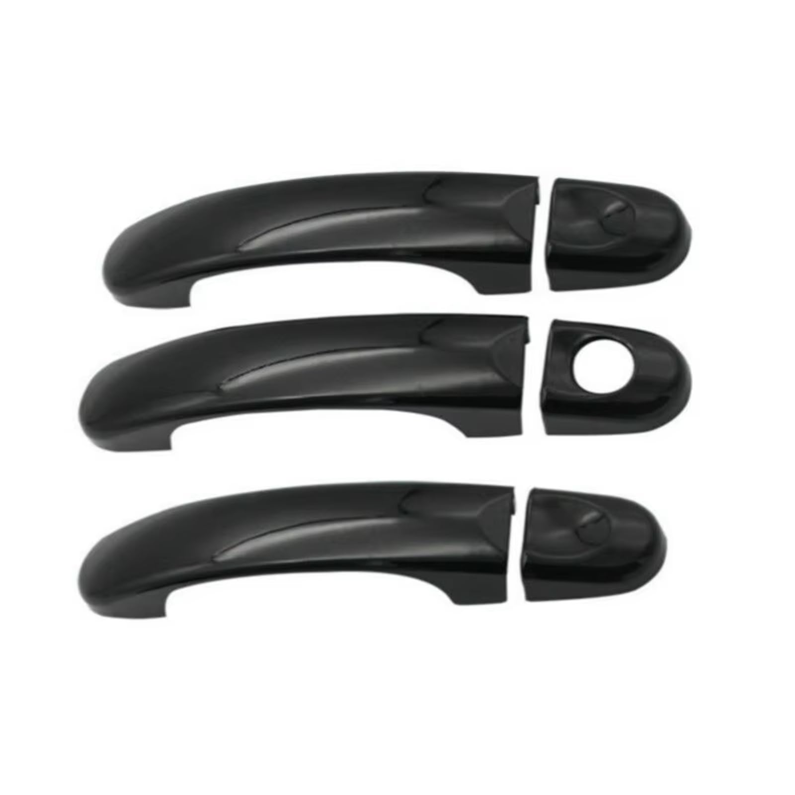 Cqrbne C For Vw For T5/6 For Transporter For Aravelle For Multivan For Alifornia Hrome Ar Door Handle Over Trim 3 Olor Ar Exterior Door Handle(C)
