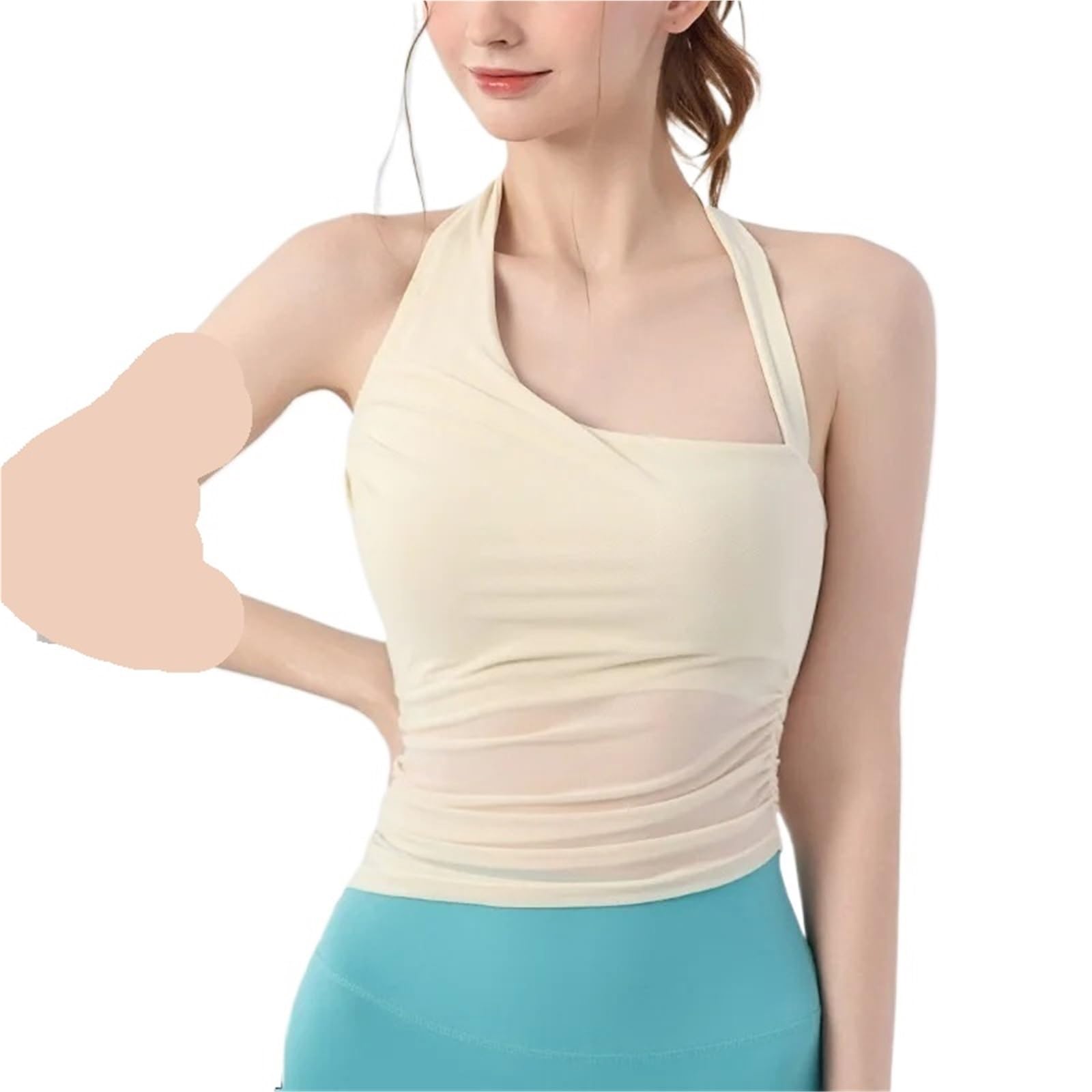 Magliette da Yoga T-Shirt Sportiva da Allenamento Autunnale da Donna