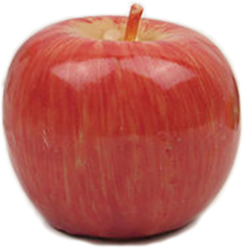 Christmas Candle Realistic Fruit Decor, Creative Red Ornament Xmas
