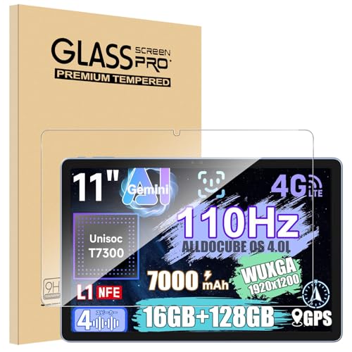 【1枚セット】For Lenovo Tab8/ALLDOCUBE iPlay 70E フィルム Mosasa タブレット 11インチ ガラスフィルム 衝撃吸収 9H硬度 飛散防止 2.5Dラウンドエッジ 自動吸着 気泡ゼロ 高透過率 高感度