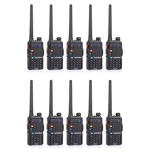 BaoFeng BF-F8+ 2nd Gen UV-5R Dual-Band 136-174/400-520 MHz FM Ham Two-Way Radio Transceiver