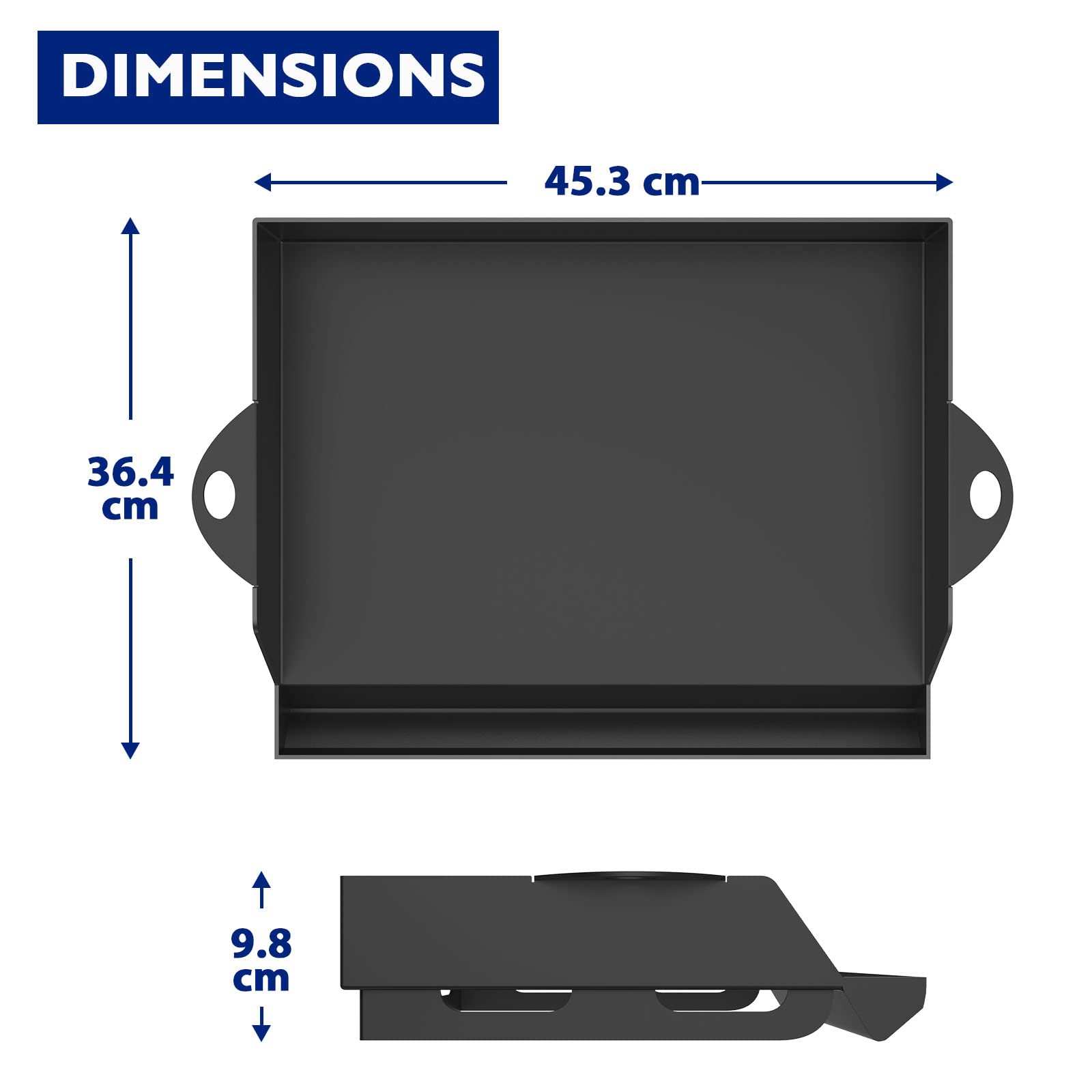 Universal Plancha Grillplatte Gusseisen mit Schaber und Spachtelf Zubehör set, Hochwertige Antihaftbeschichtung Grillpfanne für meisten gasgrills und holzkohlegrill, 45,3x36,5cm