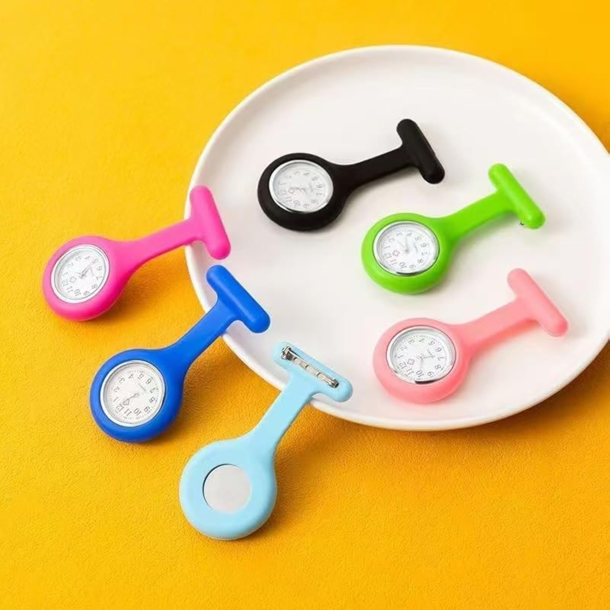 Silicone Pocket Watch for Women Doctors and Nurses