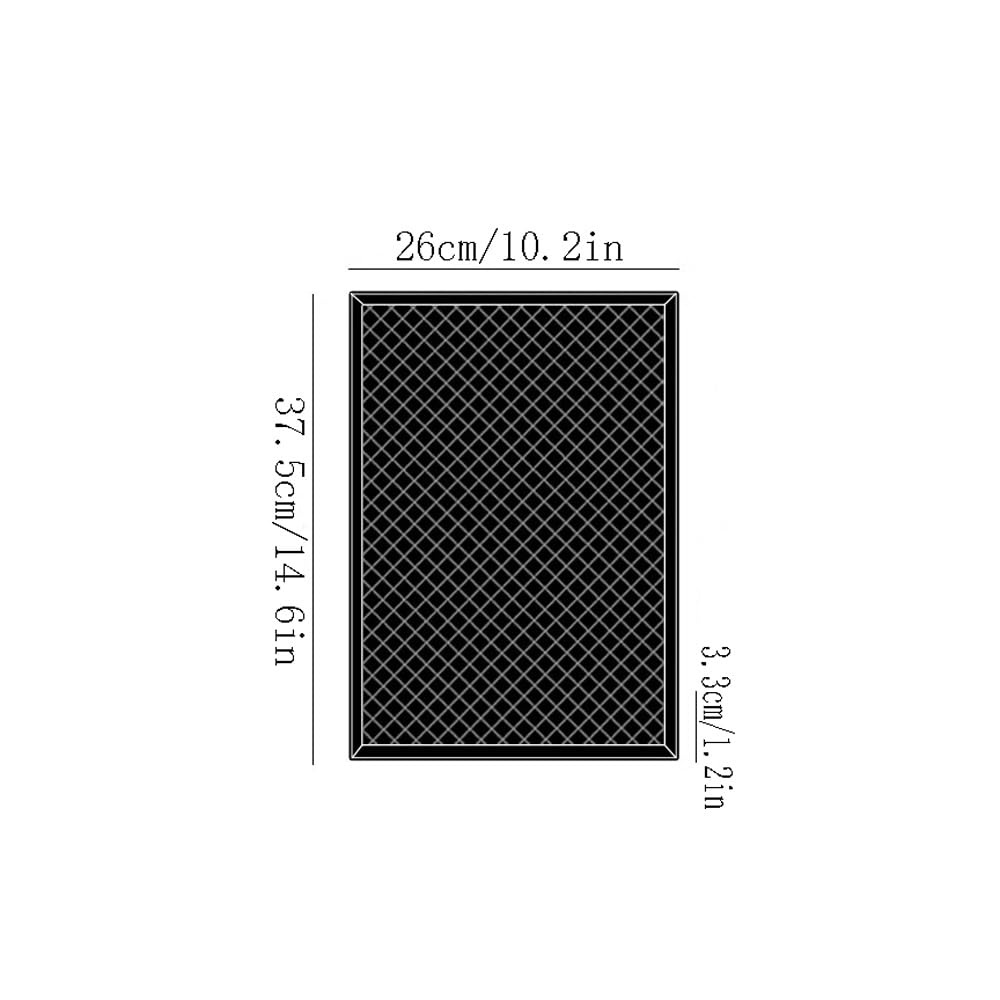 Bandeja de madera negra para servir – Expositor rectangular de aromaterapia y joyas – Almacenamiento versátil de objetos para baño, postres, zumo y desayuno – perfecta para decoración del hogar