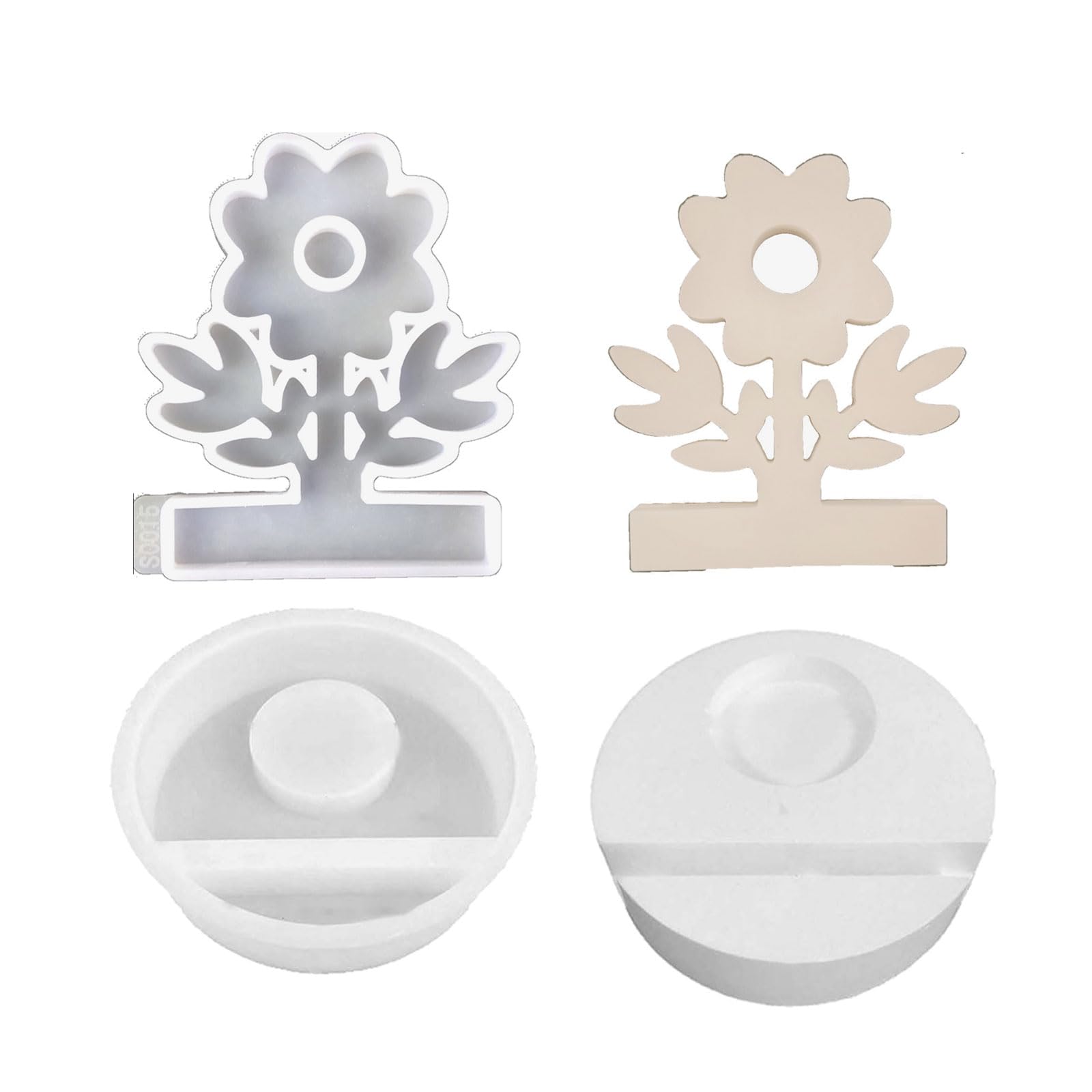Alksubbm Shaped Holder Molds Horse Shape Molds for Craft Tealight Gypsum Ornaments Supply