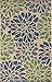 JONATHAN Y SMB110B-8 Zinnia Modern Floral Textured Weave Indoor Outdoor Area-Rug Bohemian Coastal Easy-Cleaning Bedroom Kitchen Backyard Patio Non Shedding, 8 X 10, Navy/Green