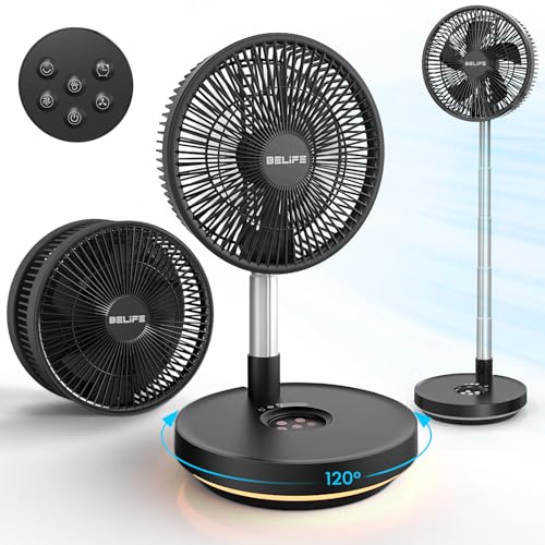 Belife X10 Portable Rechargeable Fan for Travel & Camping