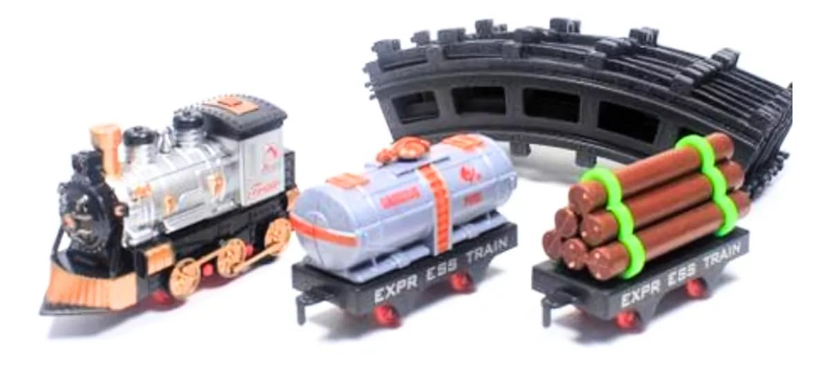 Bestie Toys Train Set for Kids: Classic & Metro Trains, Multicolor, Unisex, Ages 3+