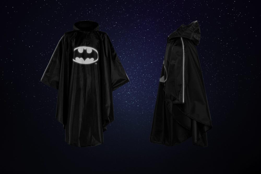 Baagl Regenponcho für Männer – Wasserdichtes Regencape mit Kapuze & reflektierenden Elementen – Regenmantel für Herren – Ideal auch für Fahrrad & Outdoor